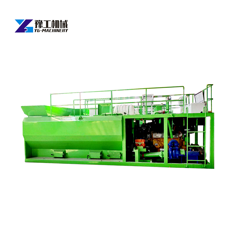 Small hydroseeding machine on flatbed transport