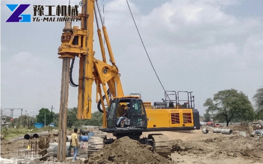 YG Piling Drilling Rig Working Process