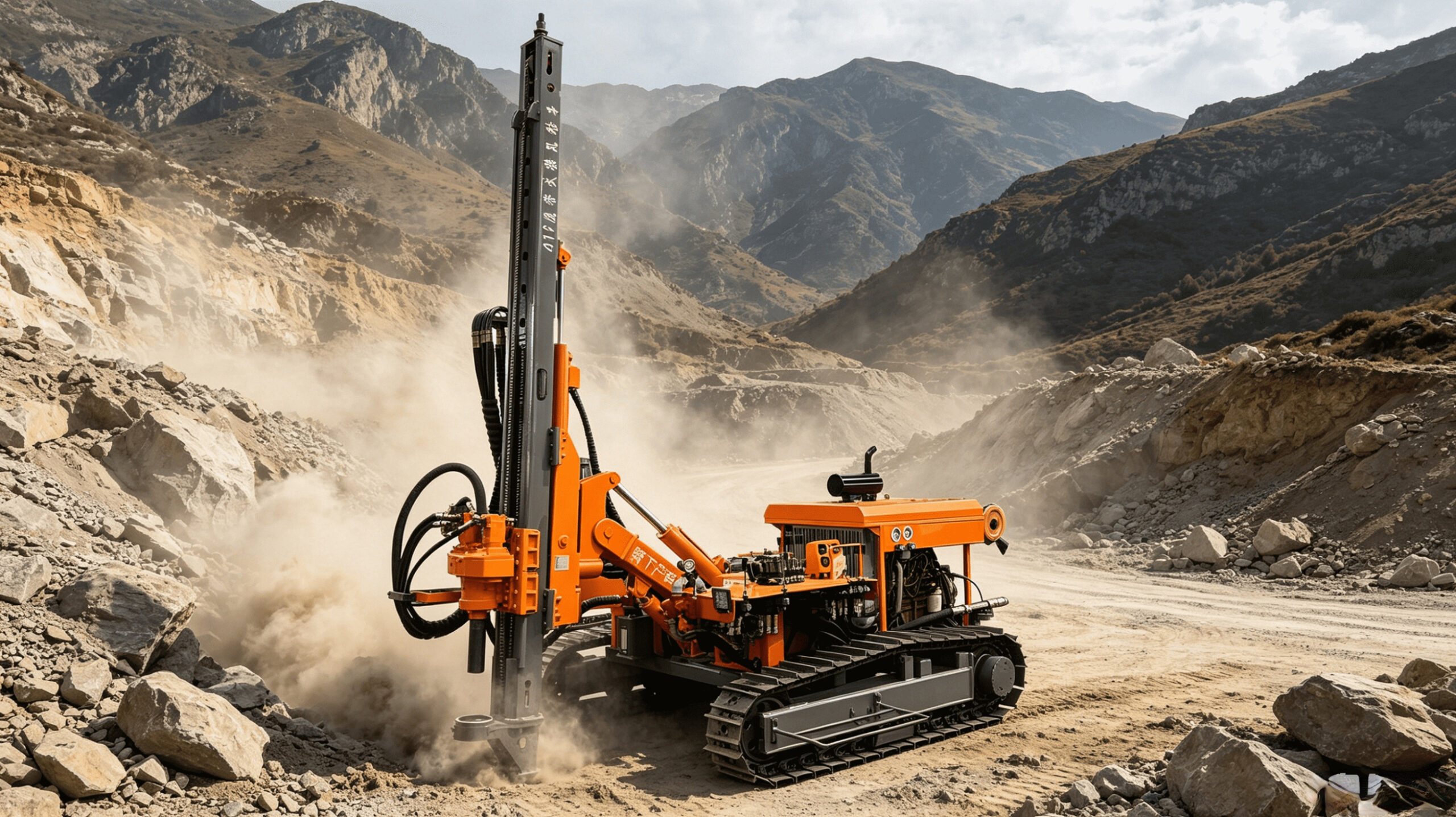 DTH drilling rigs