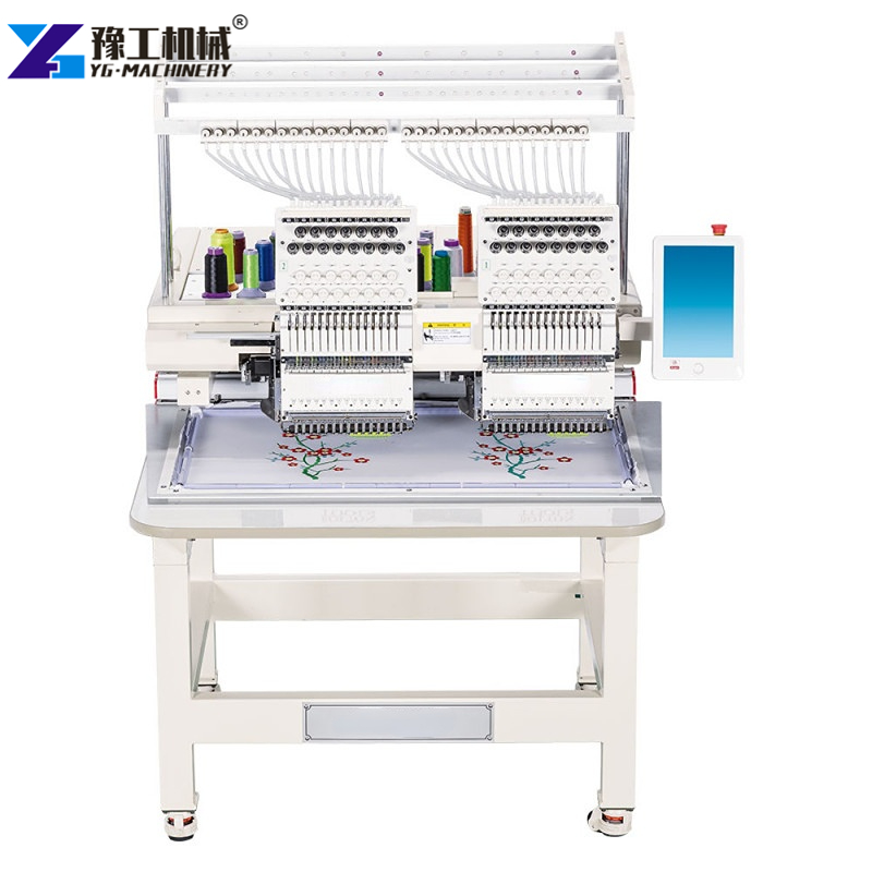 2 Head New Embroidery Machine Garment Production