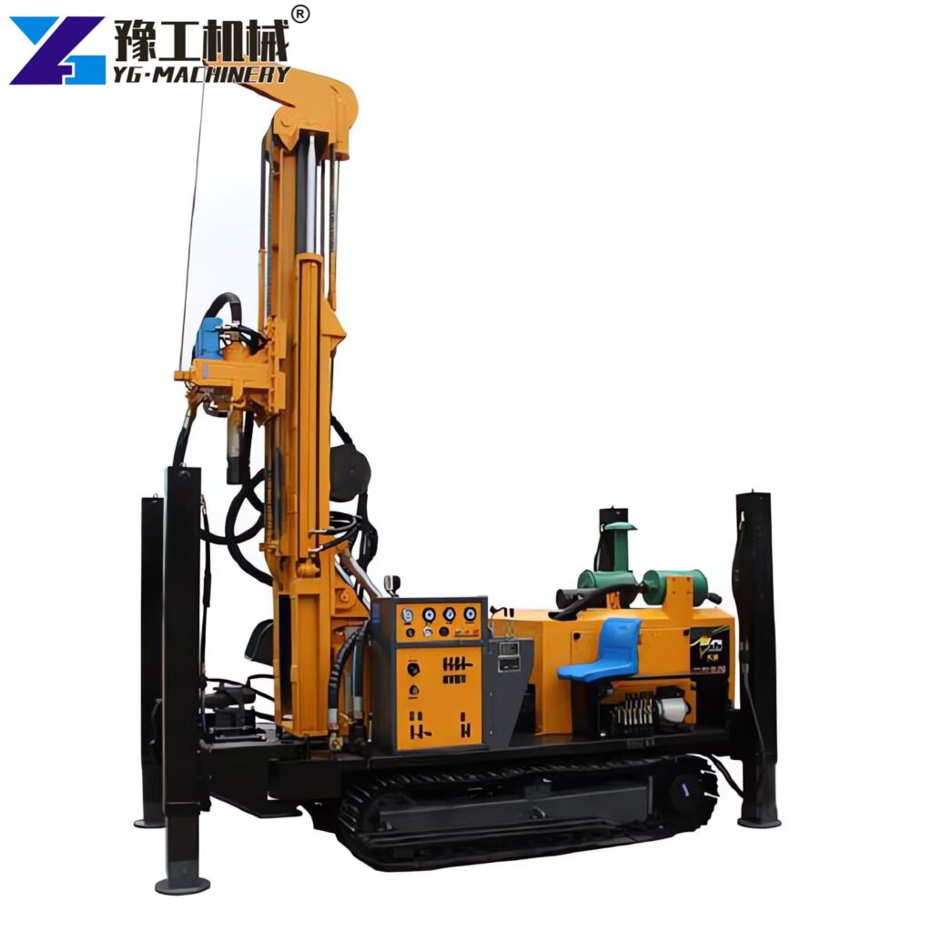 Air Track Drill Rig Construction Site