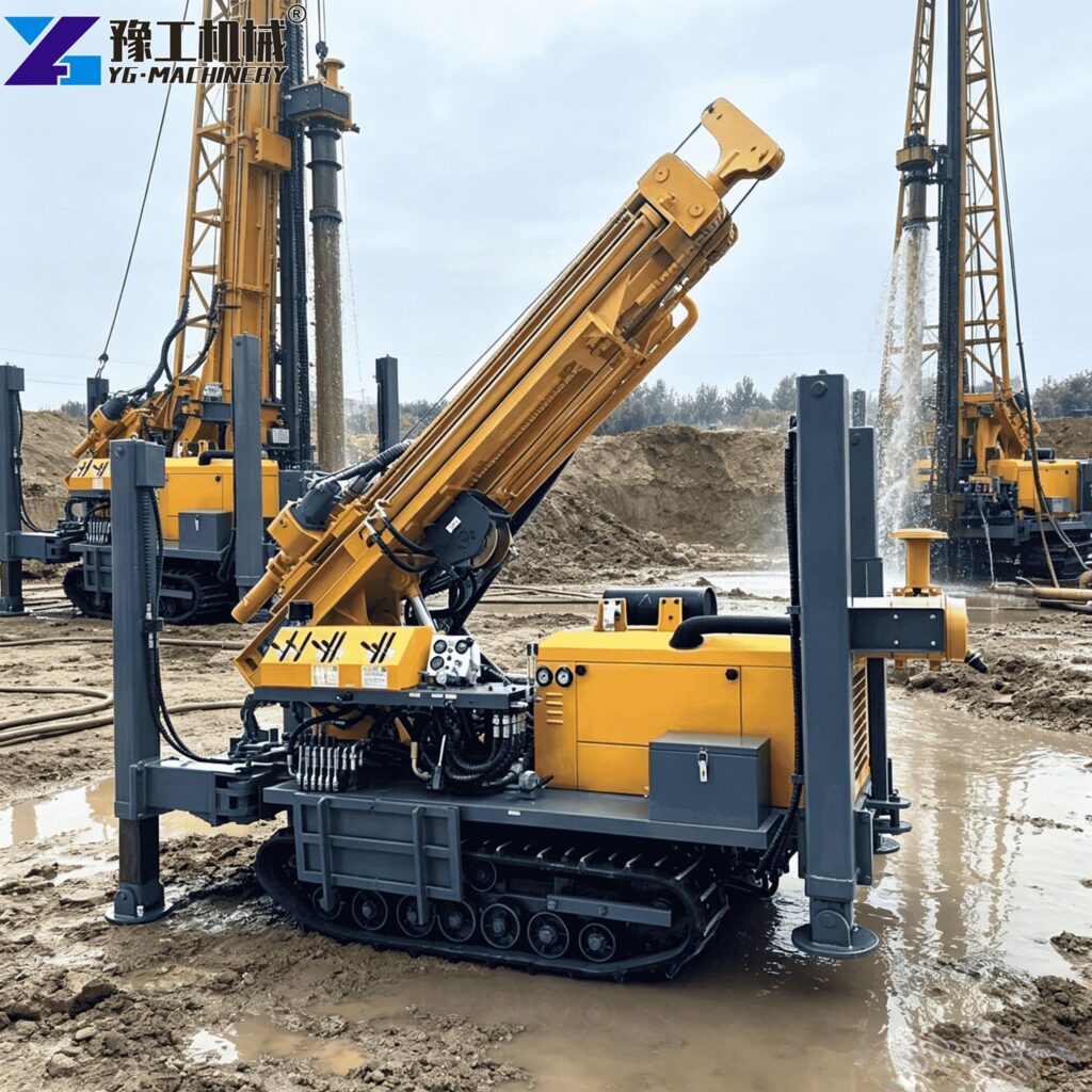 Air Track Drill Rig Deep Operation Site
