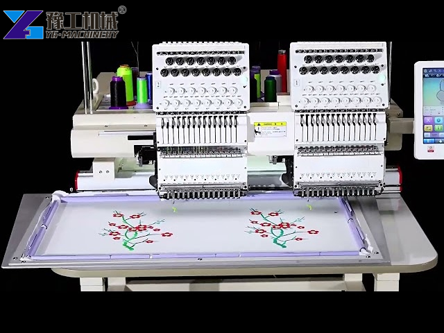Automatic Color Change Embroidery Machine