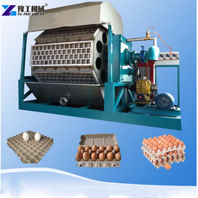 Automatic Egg Tray Machine Production