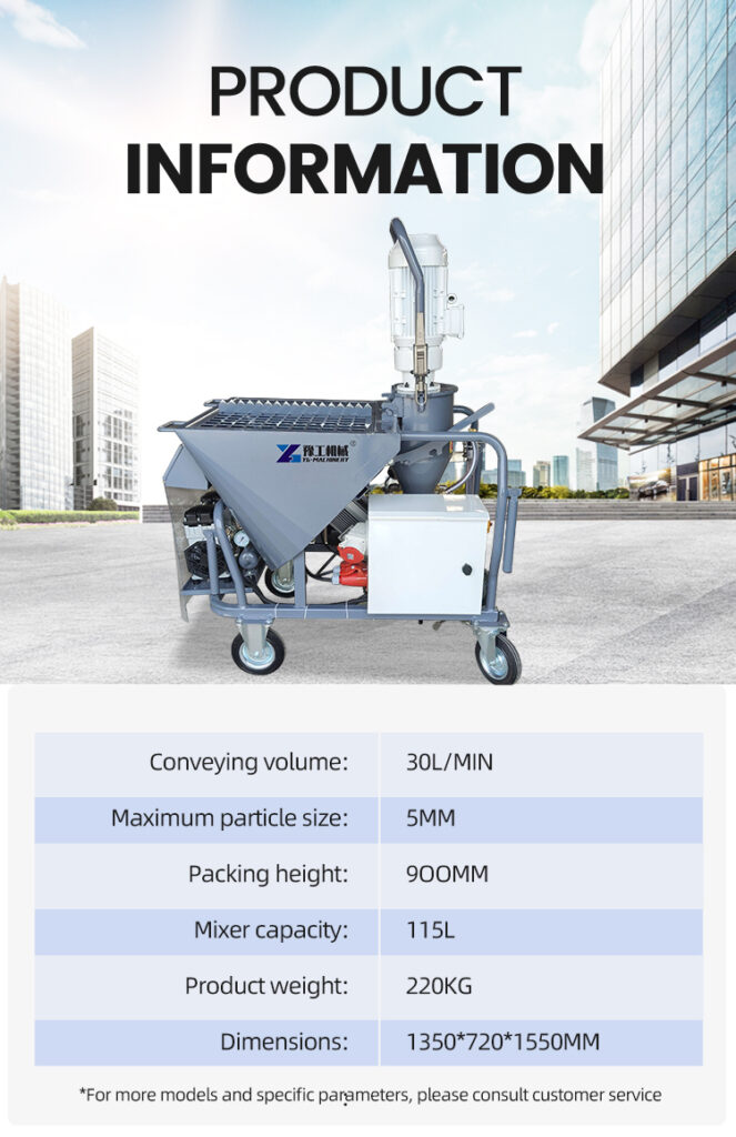 Automatic Gypsum Spray Machine for Sale
