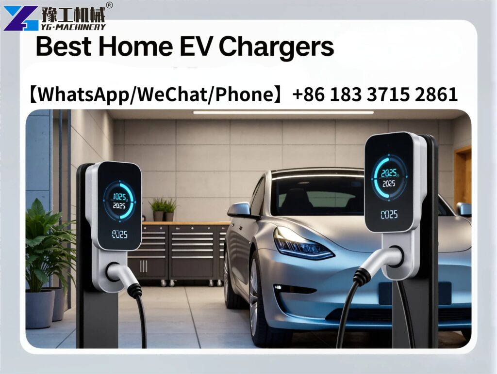 Best EV Wall Charger 7 Inch LCD Touchscreen Interface