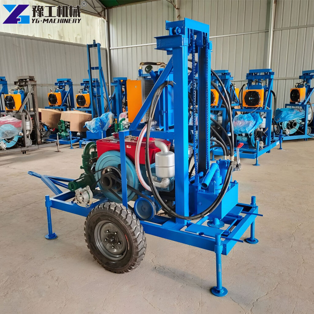 Compact Mini Borehole Drilling Machine 200m Deep Capacity