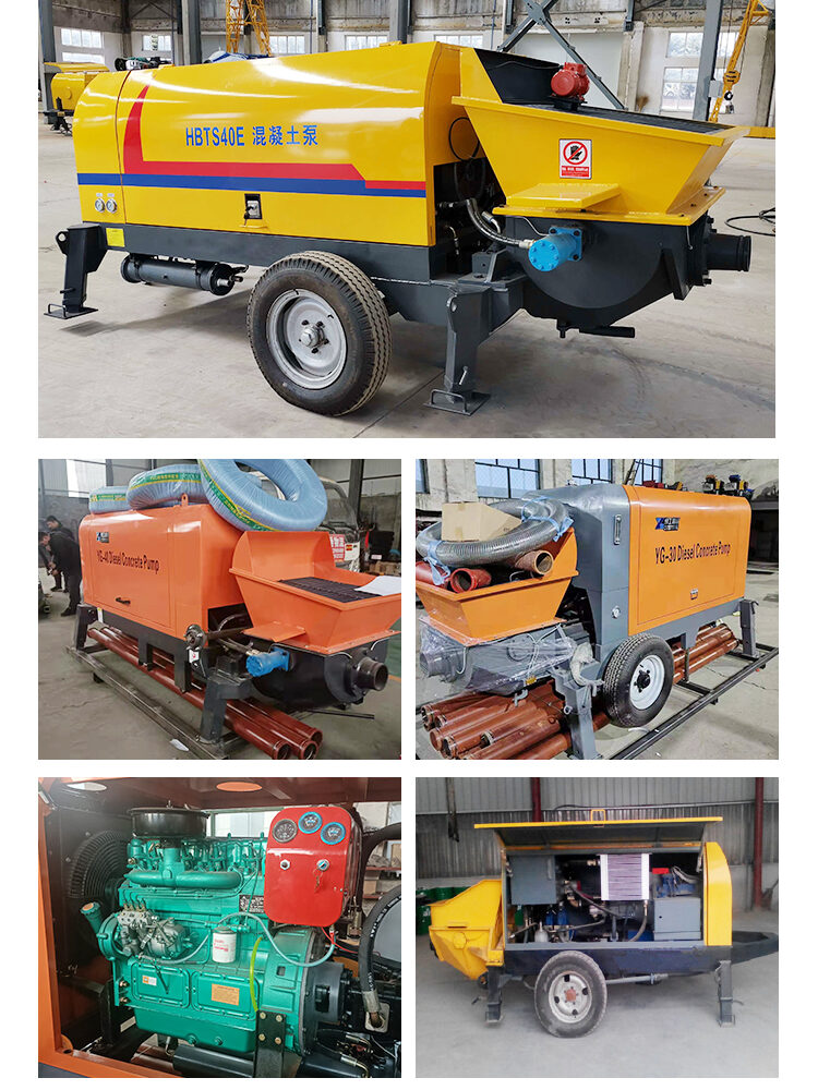 Concrete Mix And Pump Equipment Detail