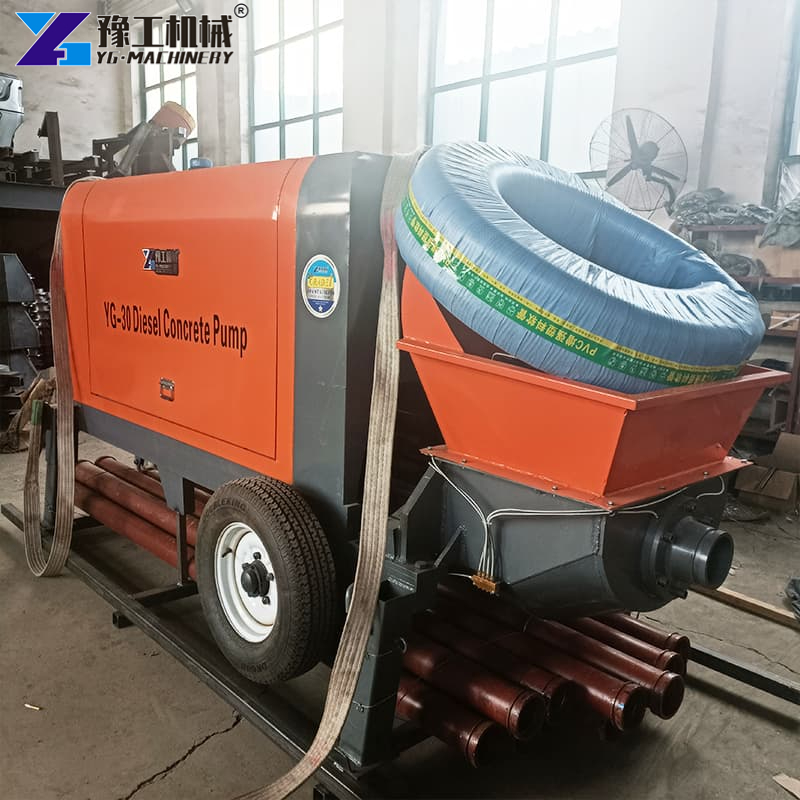 Concrete Mixer And Pump High Pressure