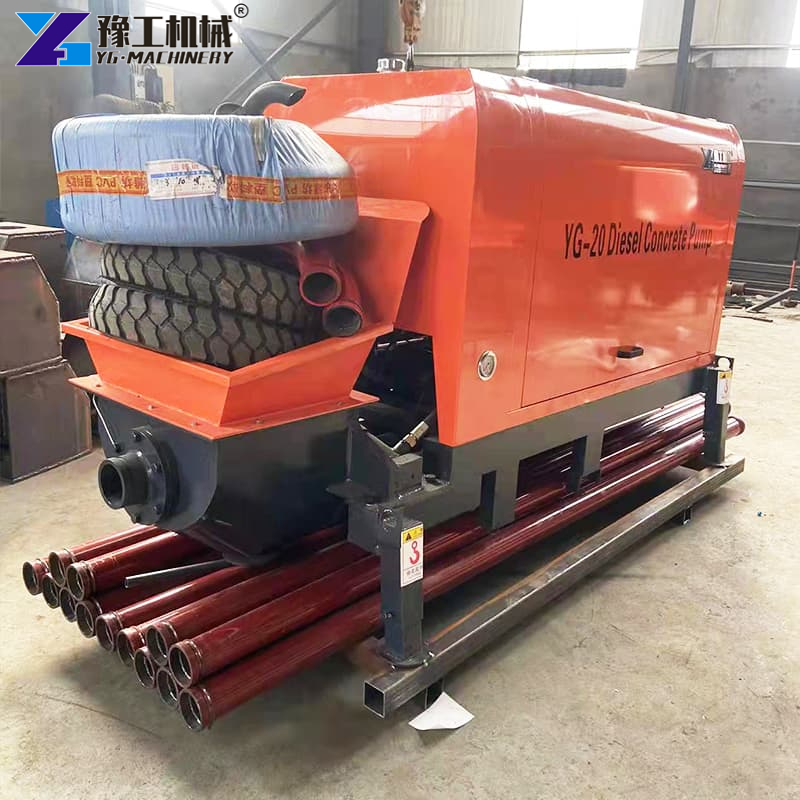 Concrete Mixer Diesel Concrete Pumps