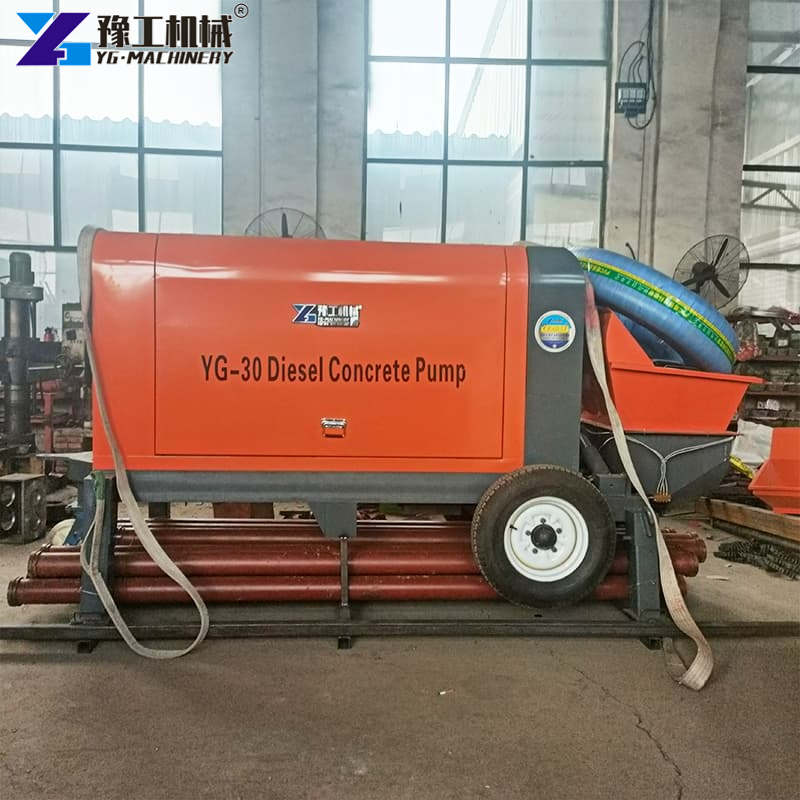 Concrete Mixer Machine and Pump