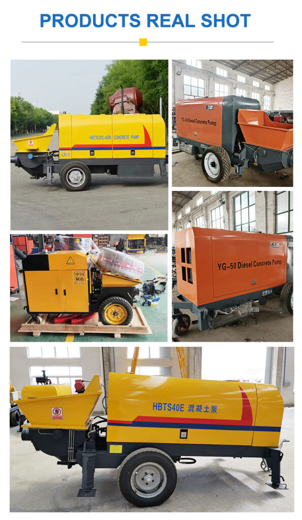 Concrete Pump For High Rise