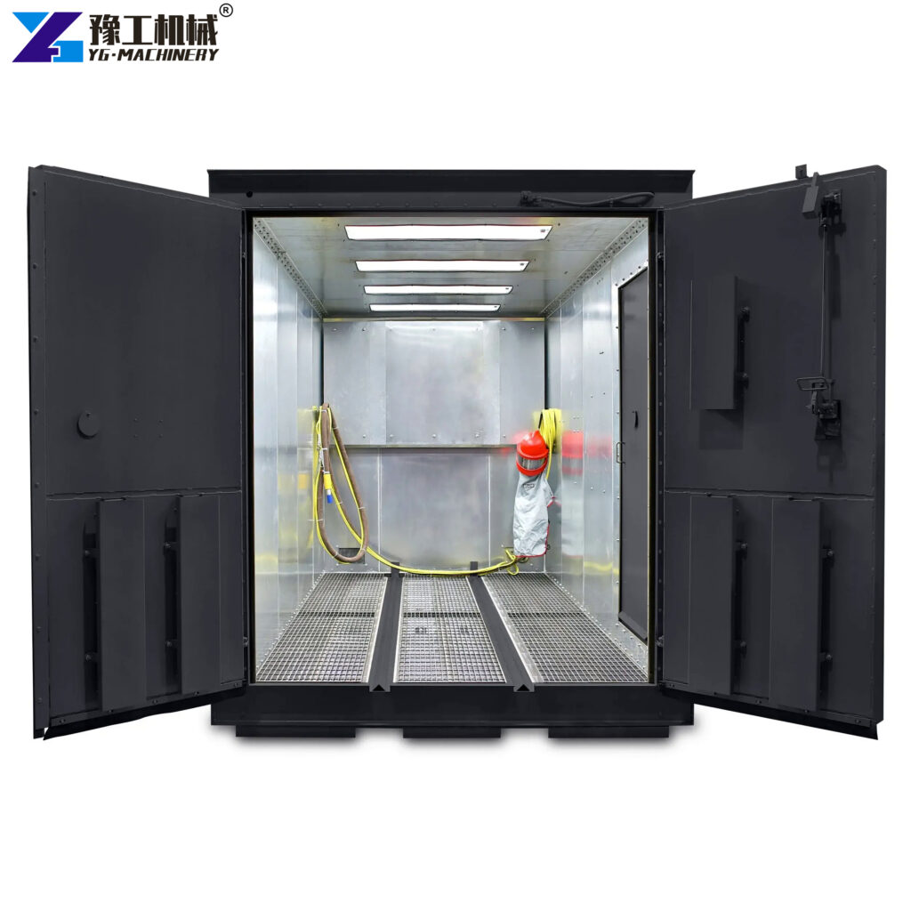 Container Sandblasting Room Site