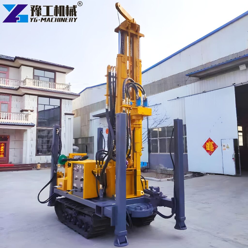 Crawler Drill Rig For Water Wells