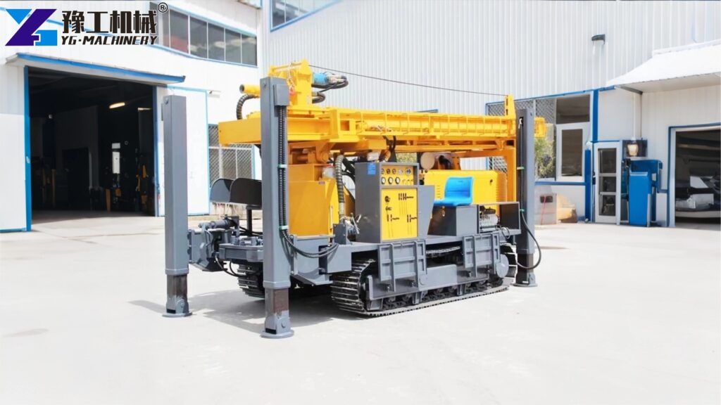 Crawler Pneumatic Water Well Drilling Rig