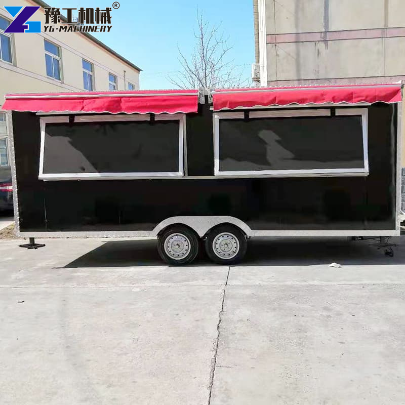 Custom BBQ Food Trailer Design