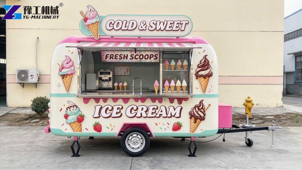 Custom Ice Cream Trailer
