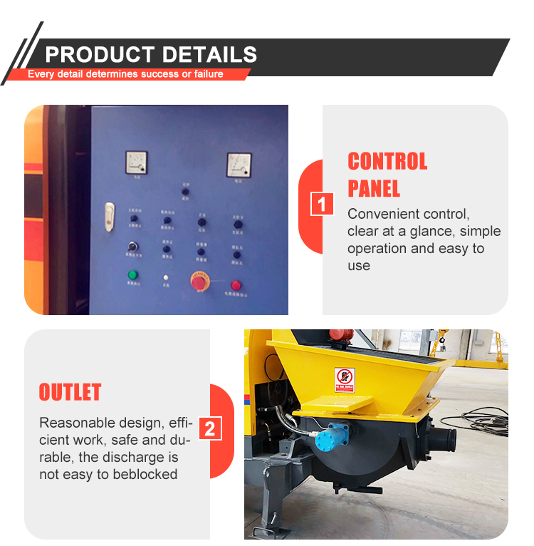 Diesel Portable Concrete Pump