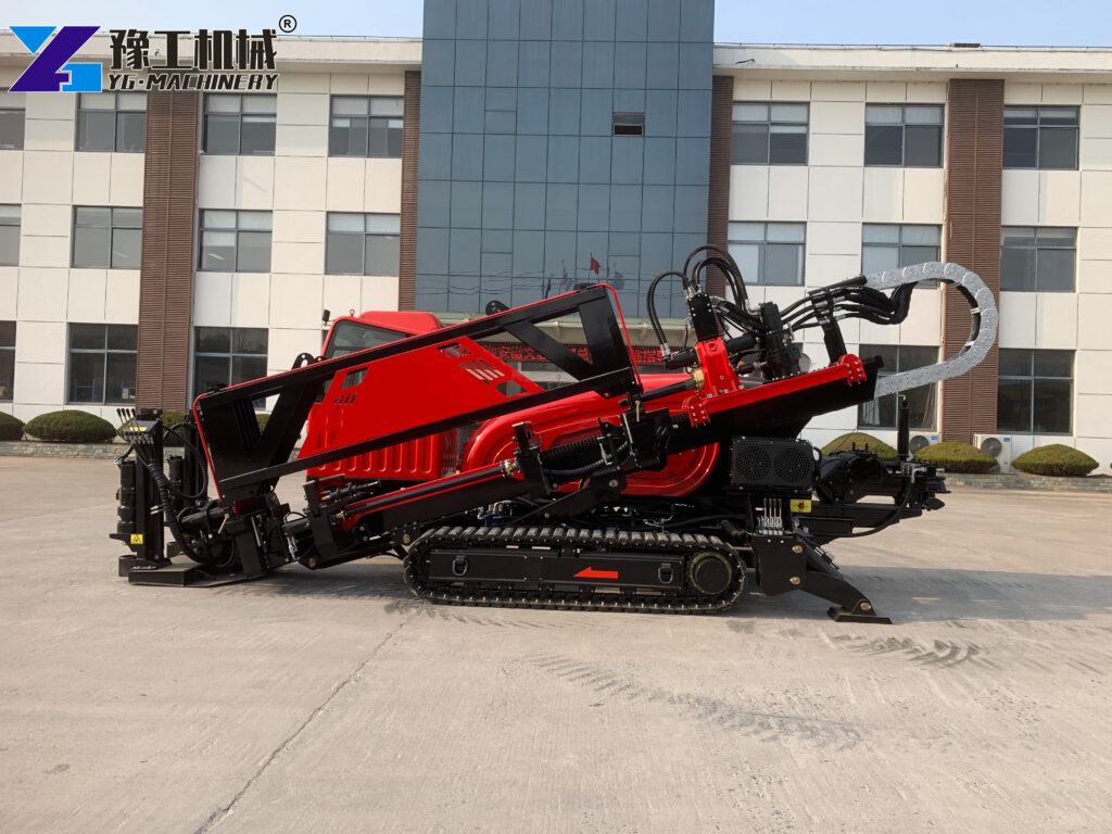 Directional Boring Rig Completing Trenchless Installations