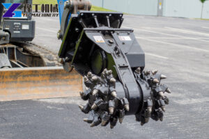 Drum Cutter Attachment for Excavator Drum Cutter Excavator Industrial Use