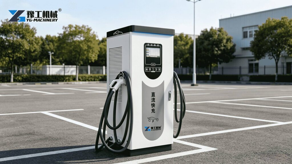 Dual Gun Electric Car Points Public Commercial