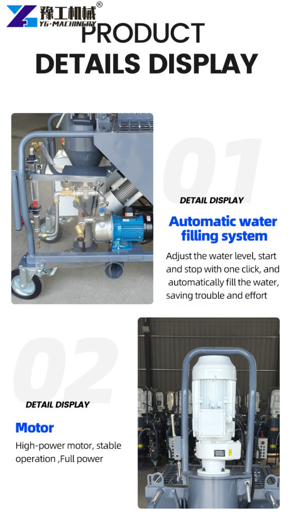 Durable Automatic Gypsum Spray Machine