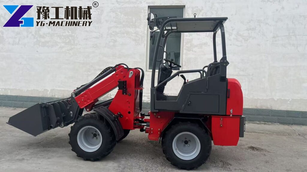 Electric Backhoe Loader Industrial Facility