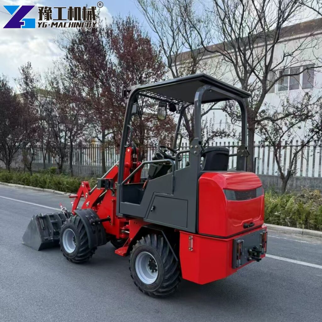 Electric Mini Loader Construction Project