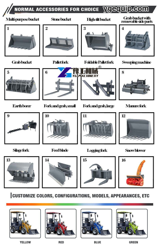 Electric Tractor Loader Attachments