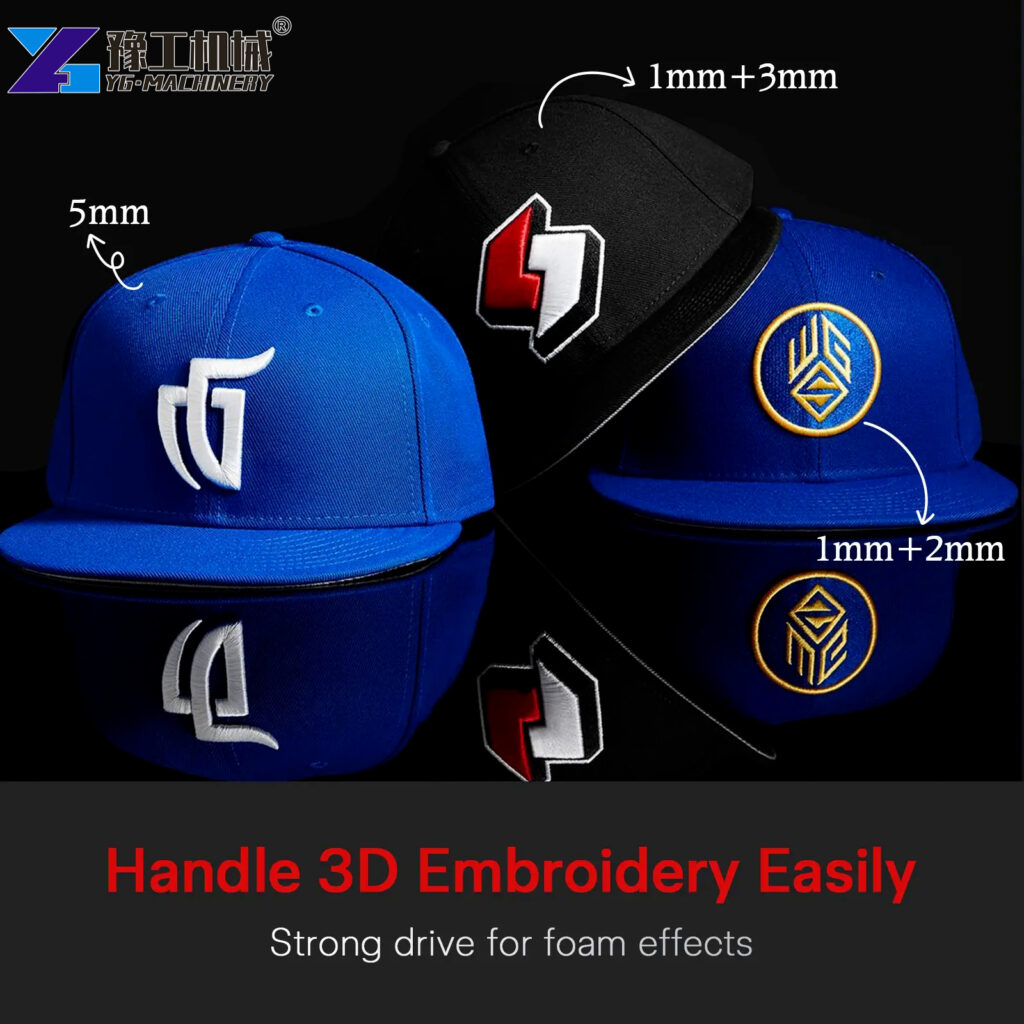 Embroidery Machine Cap Embroidery System