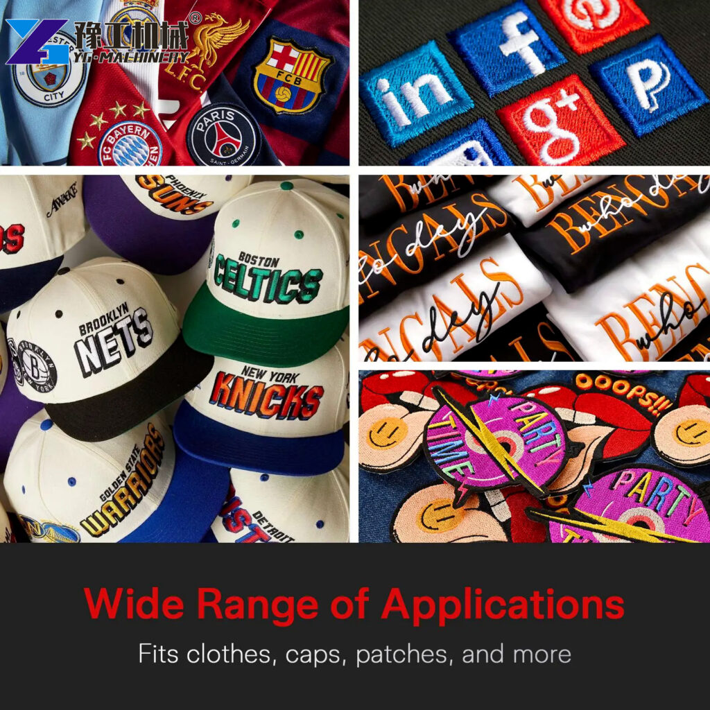 Embroidery Machine Wide Range of Applications
