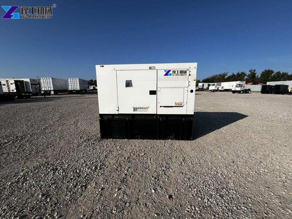 Engine Generator Set Mounted On Steel Skid
