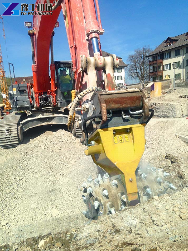 Excavator Attachment For Mining