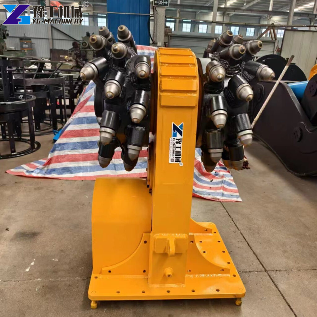 Excavator Milling Attachment
