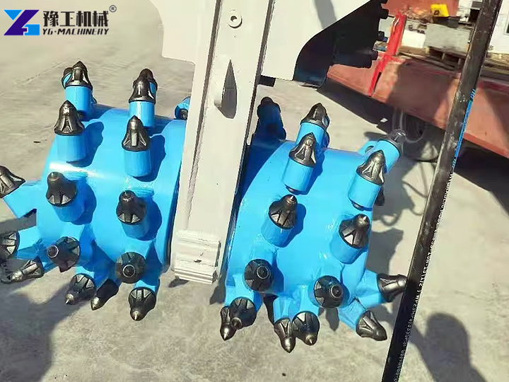 Excavator Milling Head