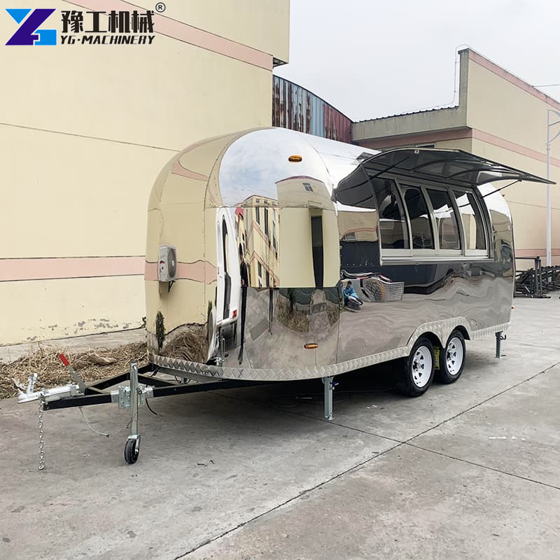 Food Catering Trailer Event Setup Design