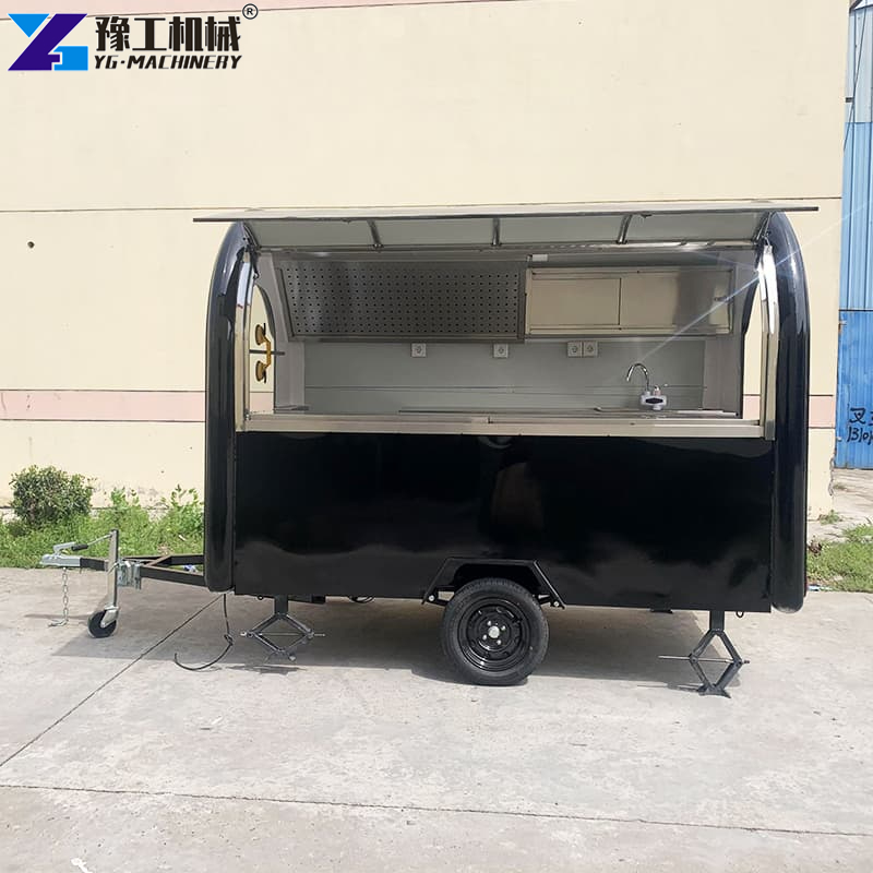 Food Kitchen Trailer Exterior View