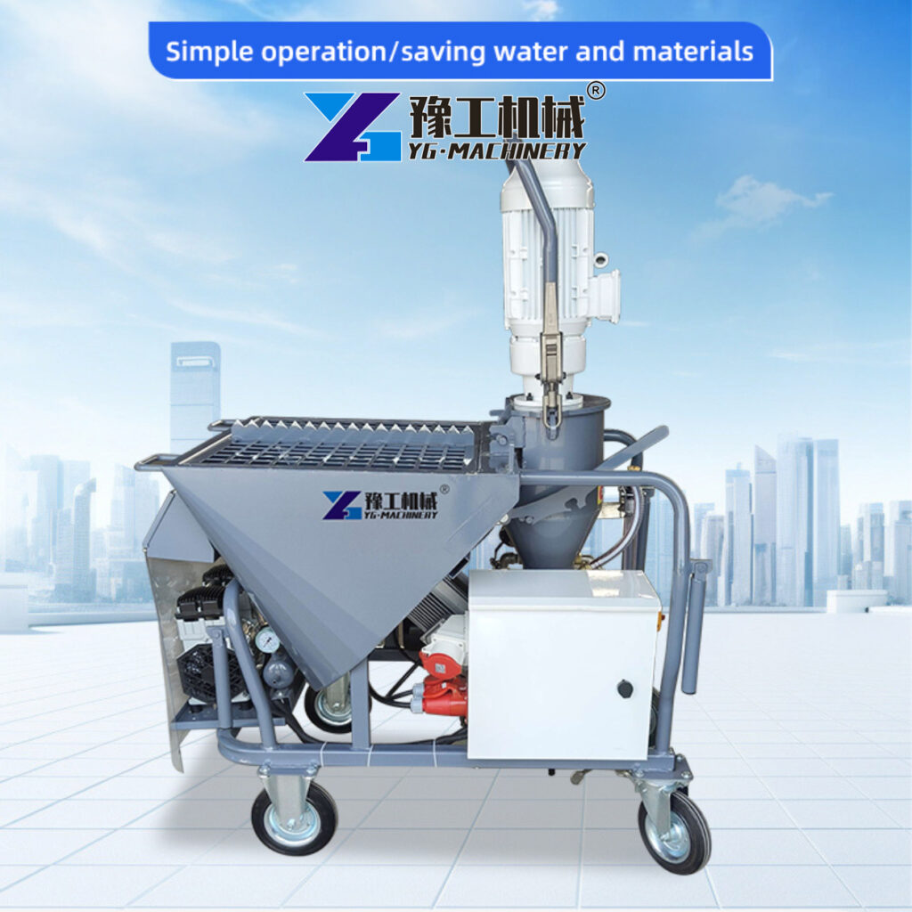 Gypsum Wall Spraying Machine High Ceiling