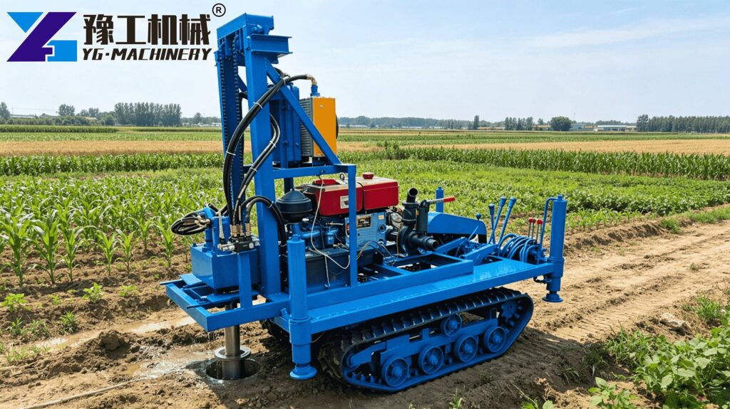 Heavy Duty Small Water Drilling Machine For Farm Irrigation