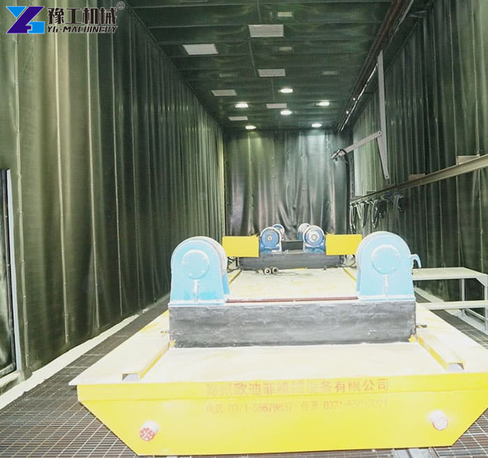 Heavy Duty Surface Treatment Shot Blast Booth