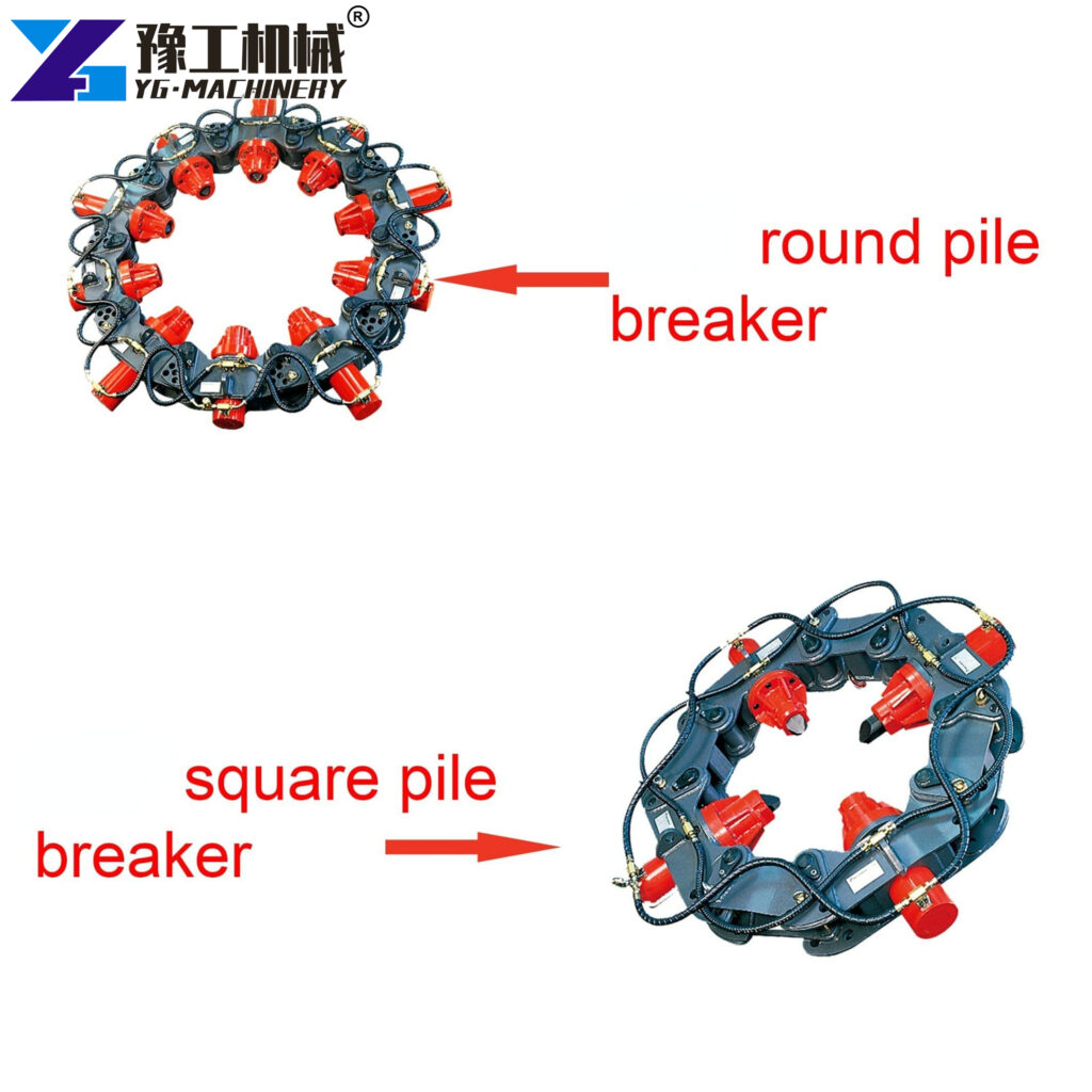 High Efficiency Concrete Pile Breaker