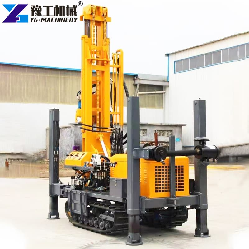 Hydraulic Crawler Drill Machine Drilling