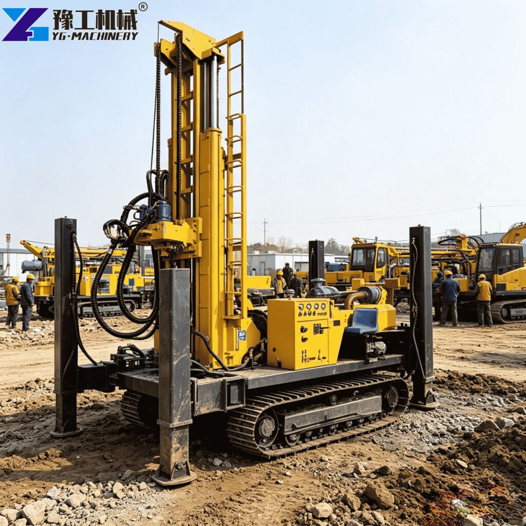 Hydraulic Crawler Drill Machine Field