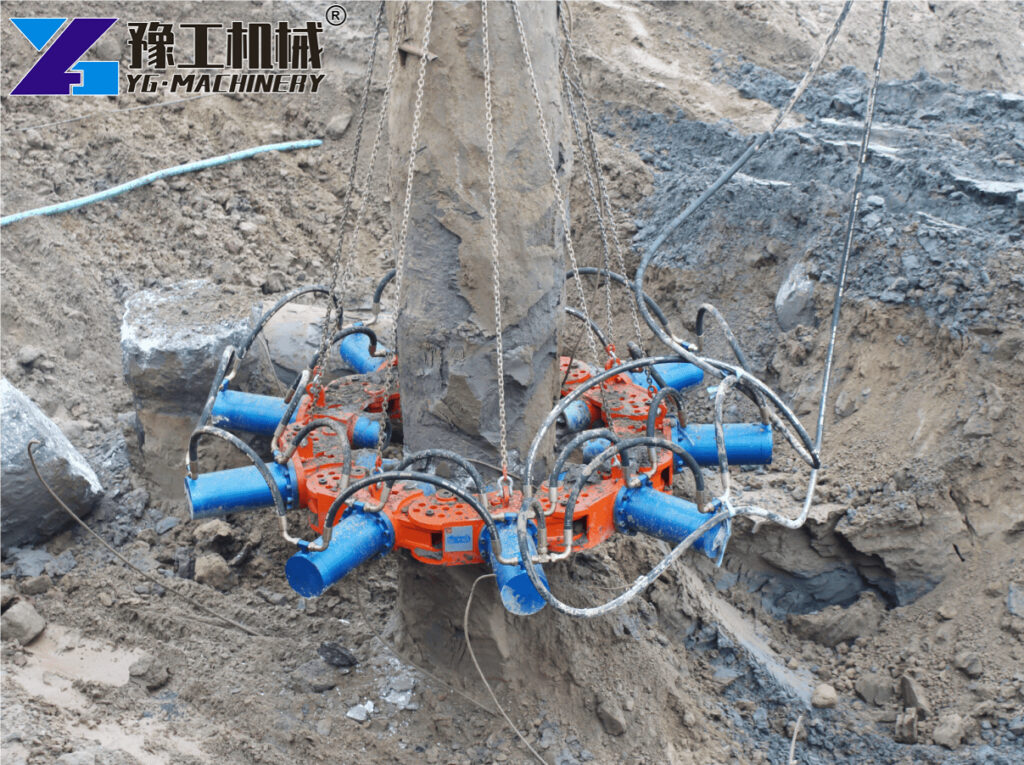 Hydraulic Pile Foundation Removal Work