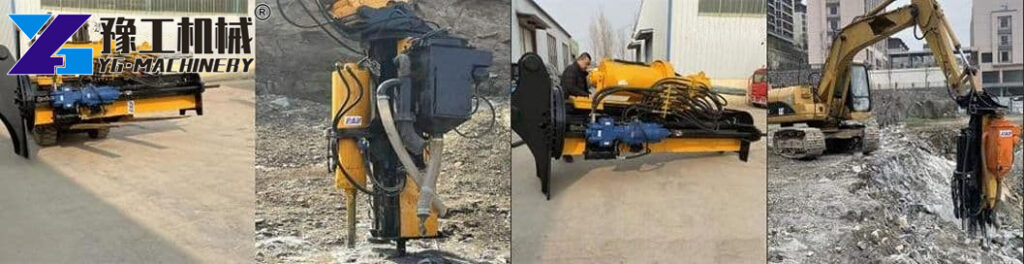 Hydraulic Rock Breaking Equipment Operation