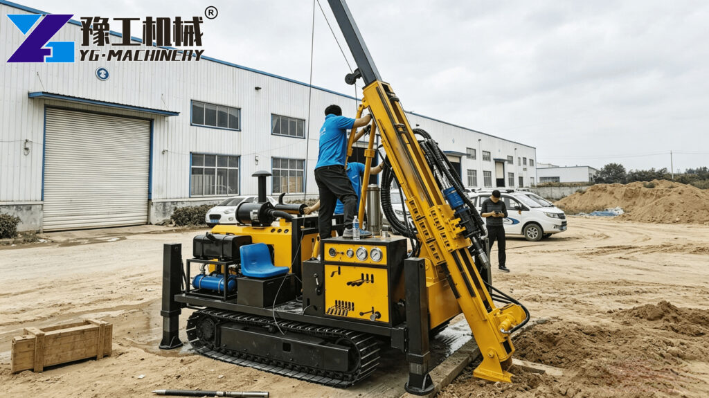 Hydraulic SPT Rig Field Testing
