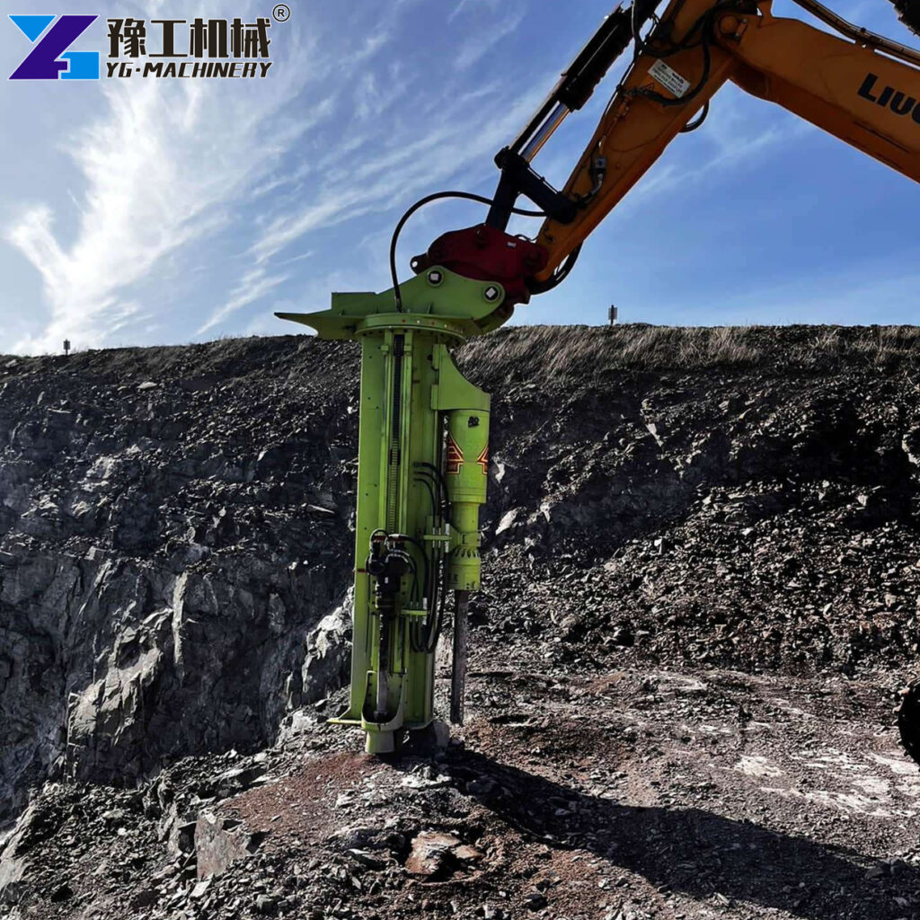 Hydraulic Splitter For Rock Quarry Excavation Work