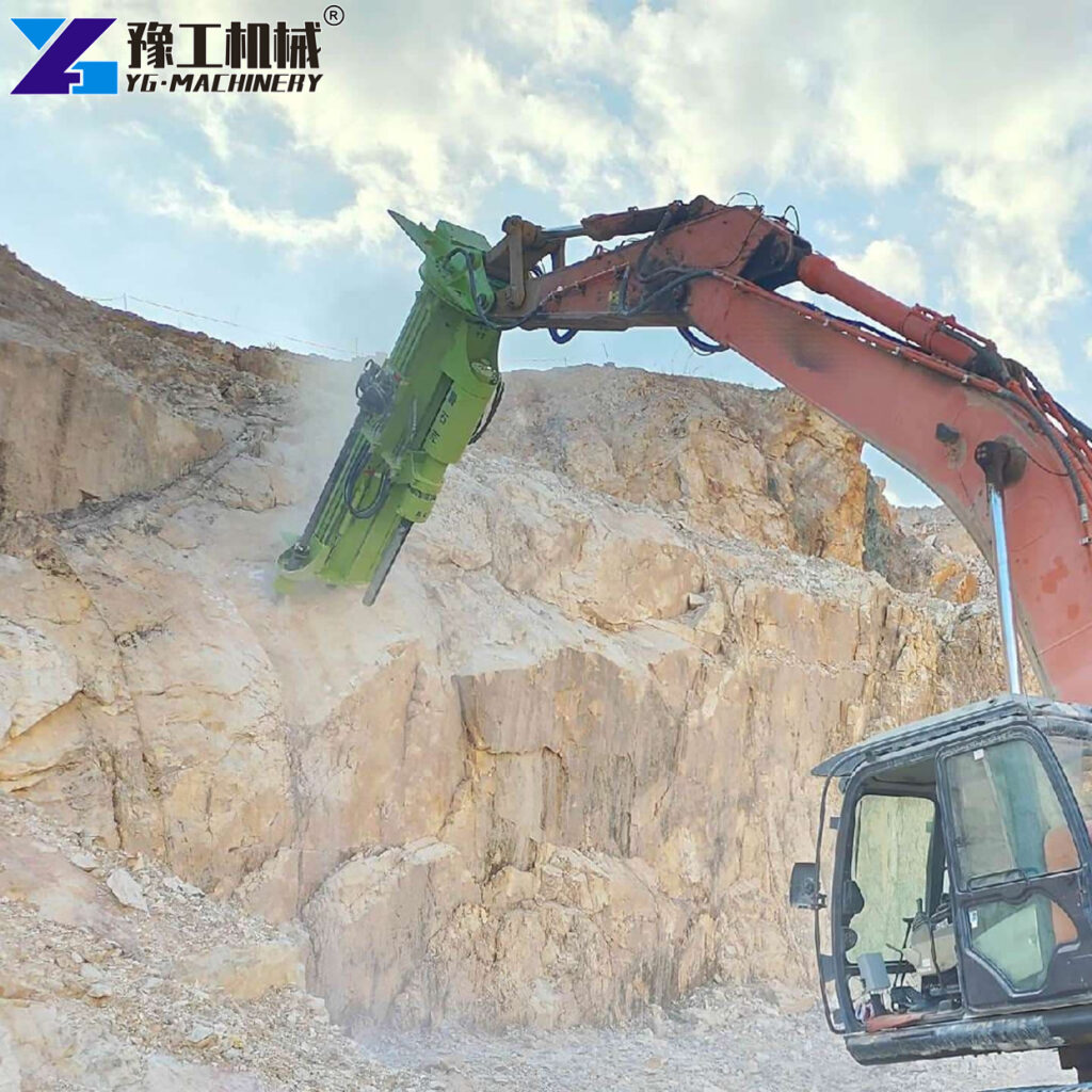 Hydraulic Splitter For Rock Tunneling Projects