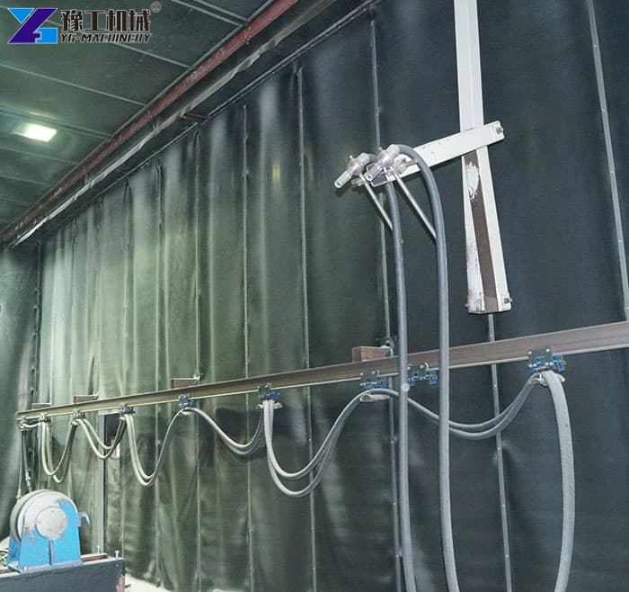 Industrial Sand Blasting Booth System