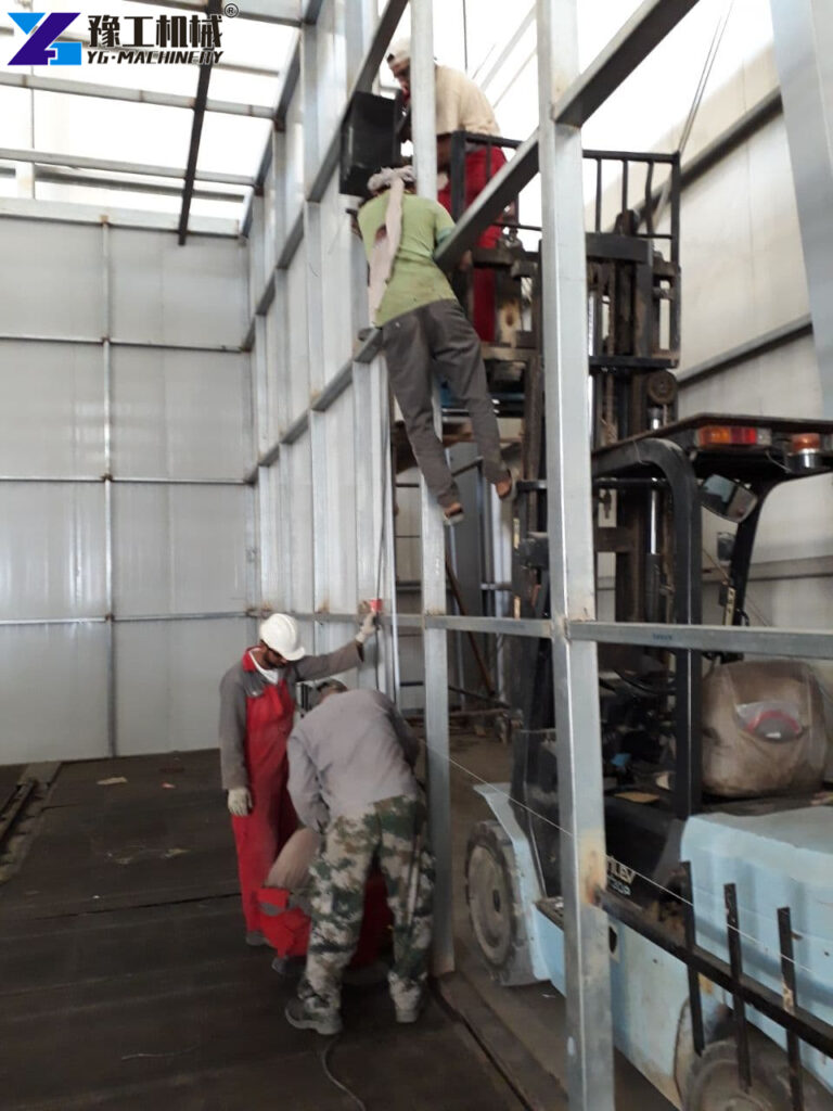 Industrial Sand Blasting Room Setup